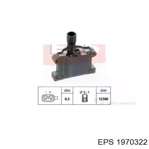 Cewka zapłonowa Toyota Previa minivan (TCR1, TCR2) (1990 - 2000) cena, od 47,24 USD