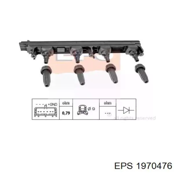 1.970.476 EPS cewka zapłonowa