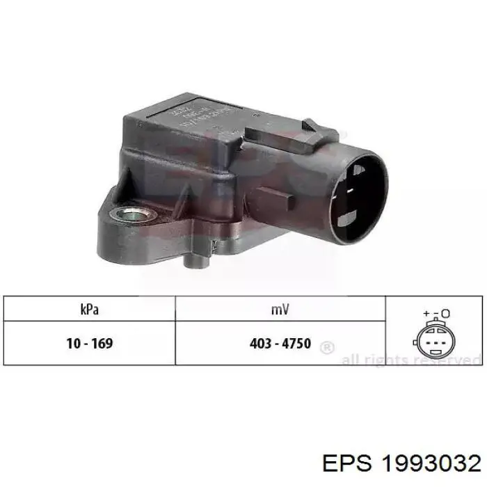 Czujnik ciśnienia w kolektorze ssącym, MAP Magneti Marelli APS73 cena, od 28,89 USD