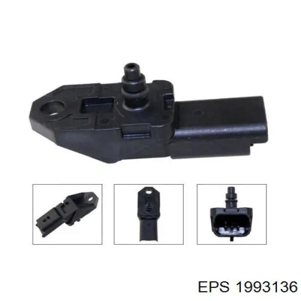  Czujnik ciśnienia w kolektorze ssącym, MAP Peugeot 4007 