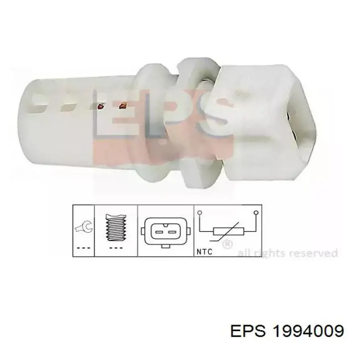 1.994.009 EPS czujnik temperatury powietrza wlotowego