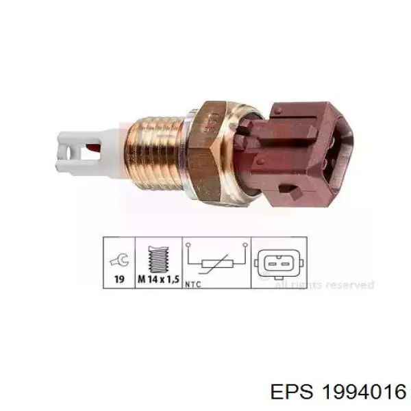 1994016 EPS Czujnik temperatury powietrza wlotowego