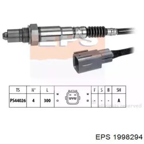 258006720 Bosch Sonda lambda czujnik tlenu przed katalizatorem