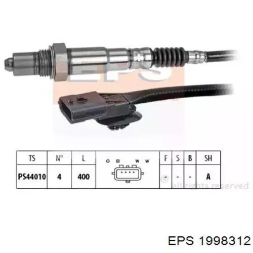 Do koszyka H7700107433 Renault (RVI) Sonda lambda czujnik tlenu przed katalizatorem