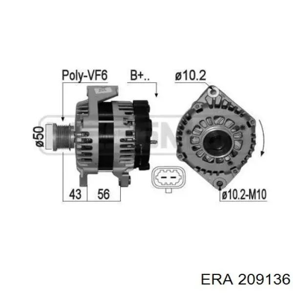  Alternator SsangYong Actyon 