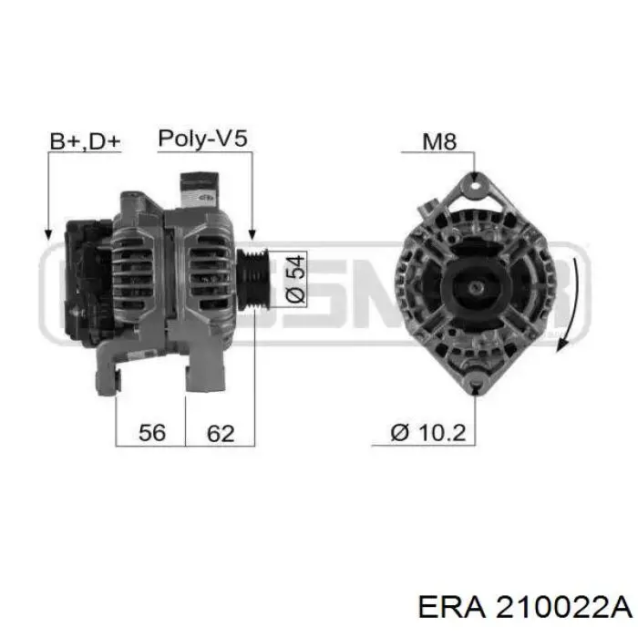 210022A ERA alternator