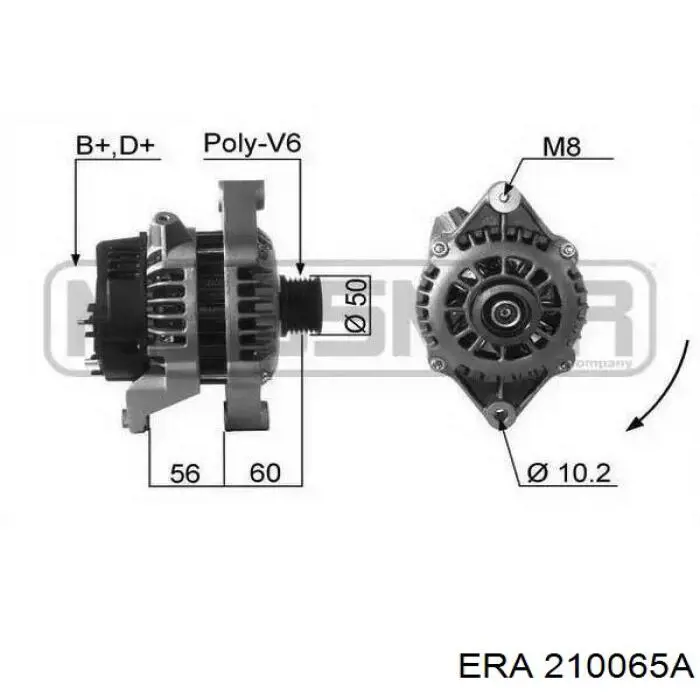 210065A ERA Alternator