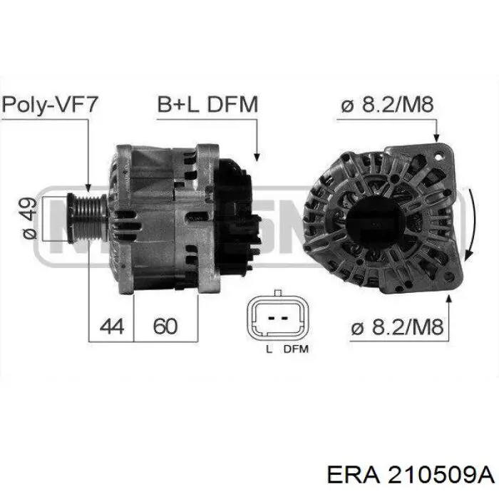 210509A ERA alternator