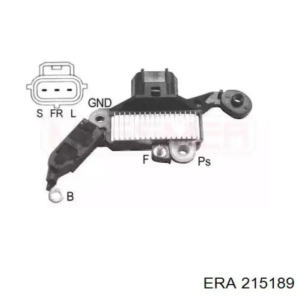 Do koszyka 215189 ERA Regulator alternatora (przekaźnik ładowania)