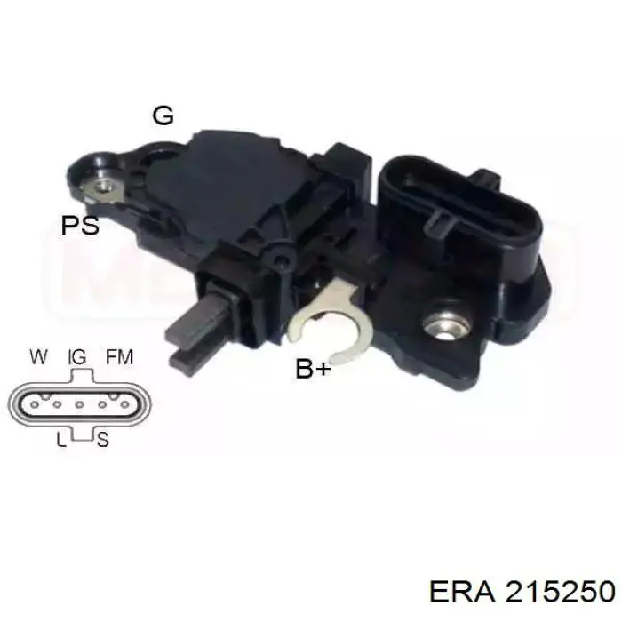 Regulator alternatora (przekaźnik ładowania) ERA 215250 cena, od 44,89 USD