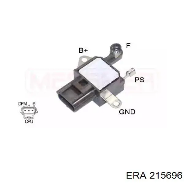 Regulator alternatora (przekaźnik ładowania) ERA 215696 cena, od 49,82 USD