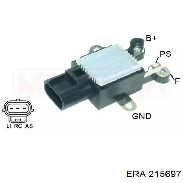 Regulator alternatora (przekaźnik ładowania) ERA 215697 cena, od 36,31 USD
