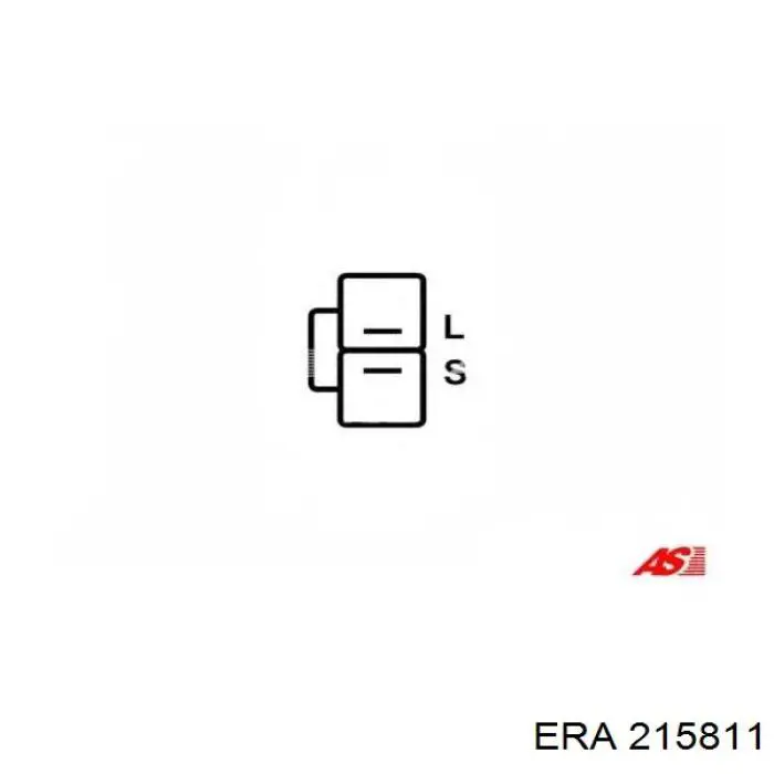 Do koszyka 215811 ERA Regulator alternatora (przekaźnik ładowania)