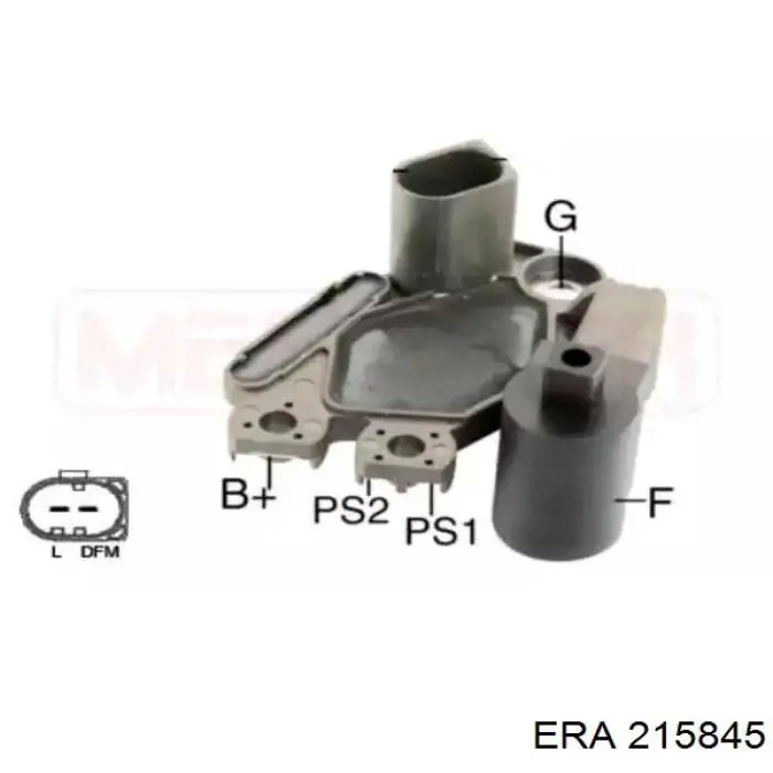 Regulator alternatora (przekaźnik ładowania) ERA 215845 cena, od 41,52 USD