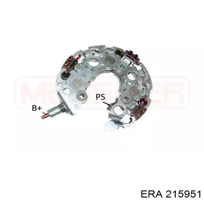 Mostek prostowniczy alternatora = Moster diodowy alternatora ERA 215951 cena, od 29,56 USD