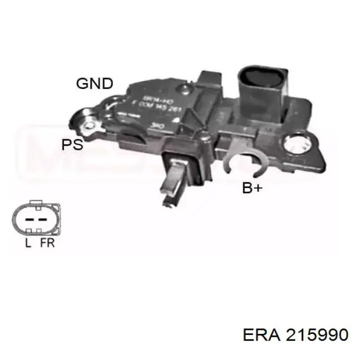 Regulator alternatora (przekaźnik ładowania) ERA 215990 cena, od 39,32 USD