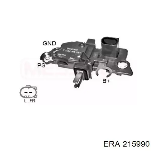 Do koszyka 215990 ERA Regulator alternatora (przekaźnik ładowania)