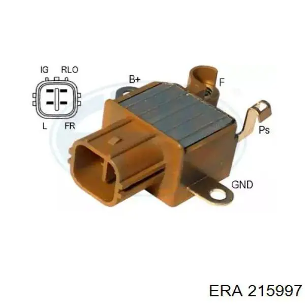 Do koszyka 215997 ERA Regulator alternatora (przekaźnik ładowania)