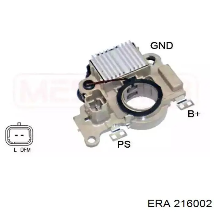 Regulator alternatora (przekaźnik ładowania) ERA 216002 cena, od 21,61 USD