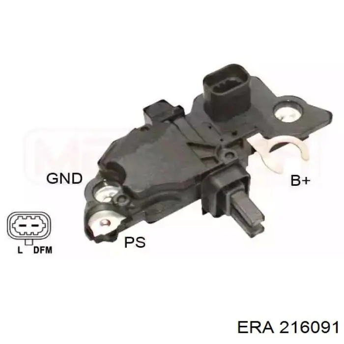 Regulator alternatora (przekaźnik ładowania) ERA 216091 cena, od 38,00 USD