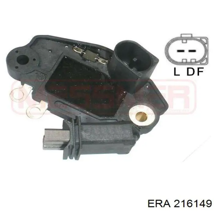 Regulator alternatora (przekaźnik ładowania) VAR521 UTM