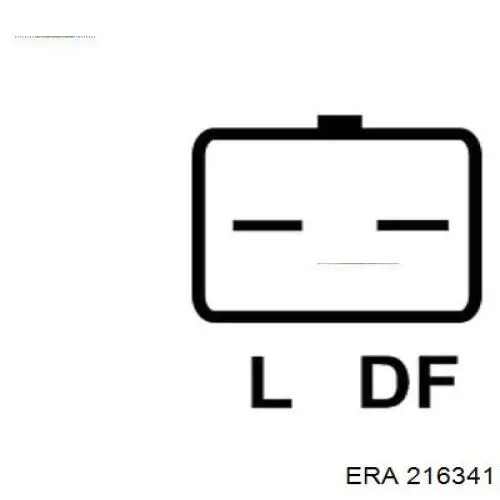 Do koszyka 216341 ERA Regulator alternatora (przekaźnik ładowania)