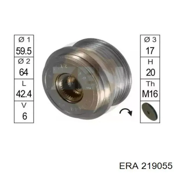 219055 ERA alternator