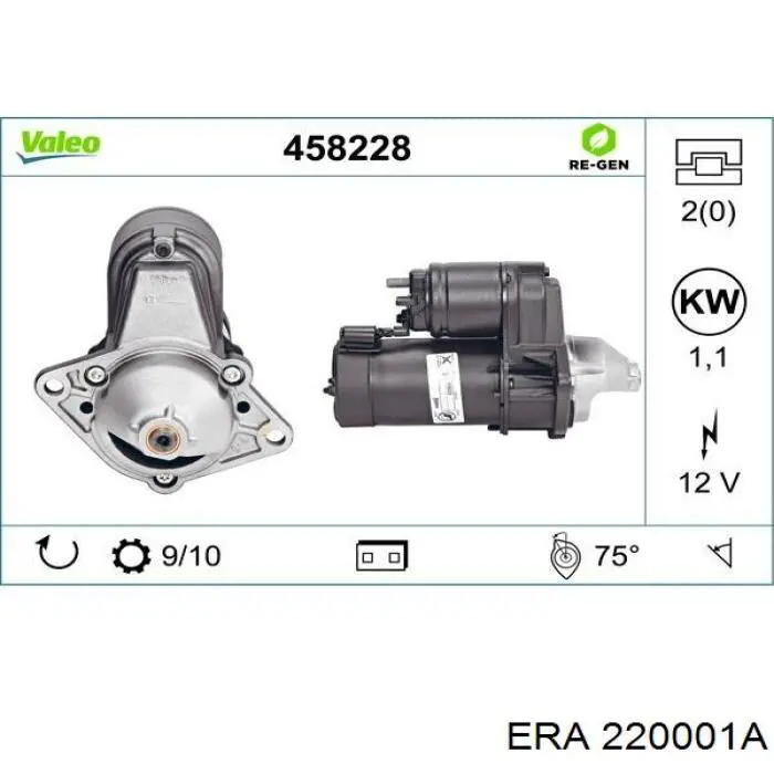 Do koszyka 220001A ERA Rozrusznik