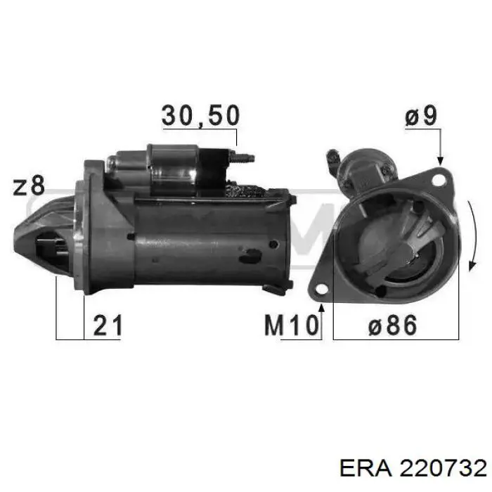 220732 ERA Rozrusznik