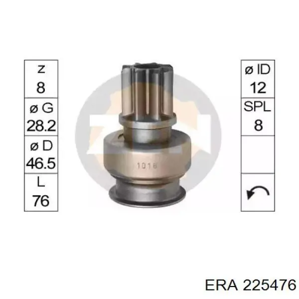 Bendiks rozrusznika 233120M210 Nissan/Infiniti
