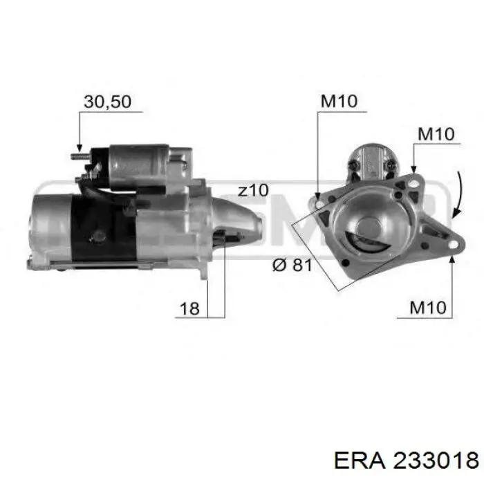 Szczotka rozrusznika Power MAX 81016031 cena, od 2,66 USD