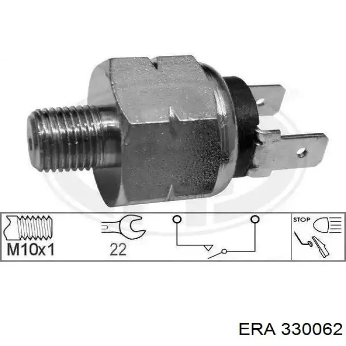 Czujnik włącznika świała stop ERA 330062 cena, od 8,06 USD
