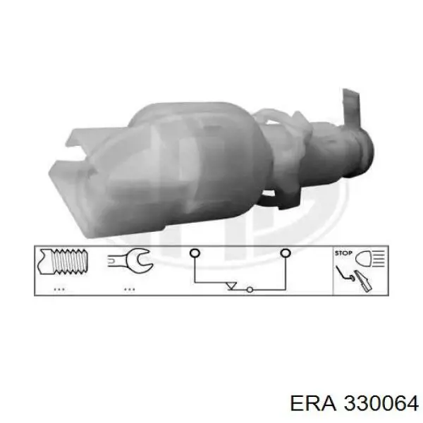 Czujnik włącznika świała stop ERA 330064 cena, od 11,13 USD
