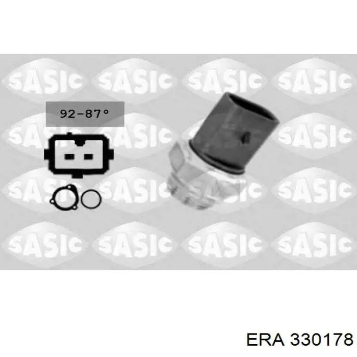 Do koszyka 330178 ERA Czujnik temperatury płynu chłodzącego (włączenia wentylatora chłodnicy)