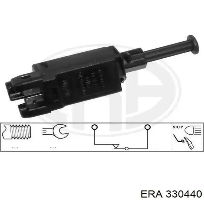Czujnik włącznika świała stop ERA 330440 cena, od 7,31 USD