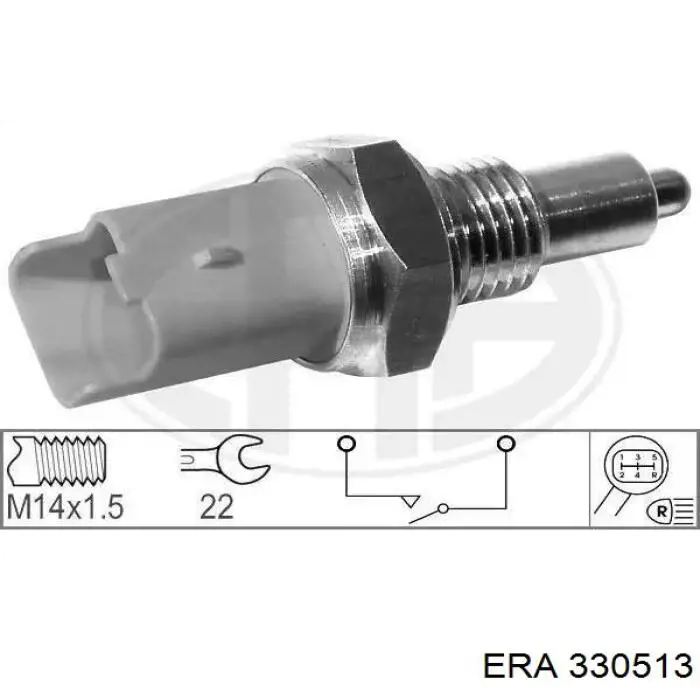 Czujnik włączania światła cofania ERA 330513 cena, od 11,70 USD