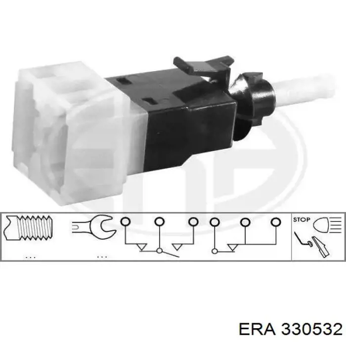 Czujnik włącznika świała stop ERA 330532 cena, od 11,25 USD