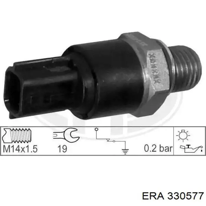 Czujnik ciśnienia oleju ERA 330577 cena, od 8,43 USD