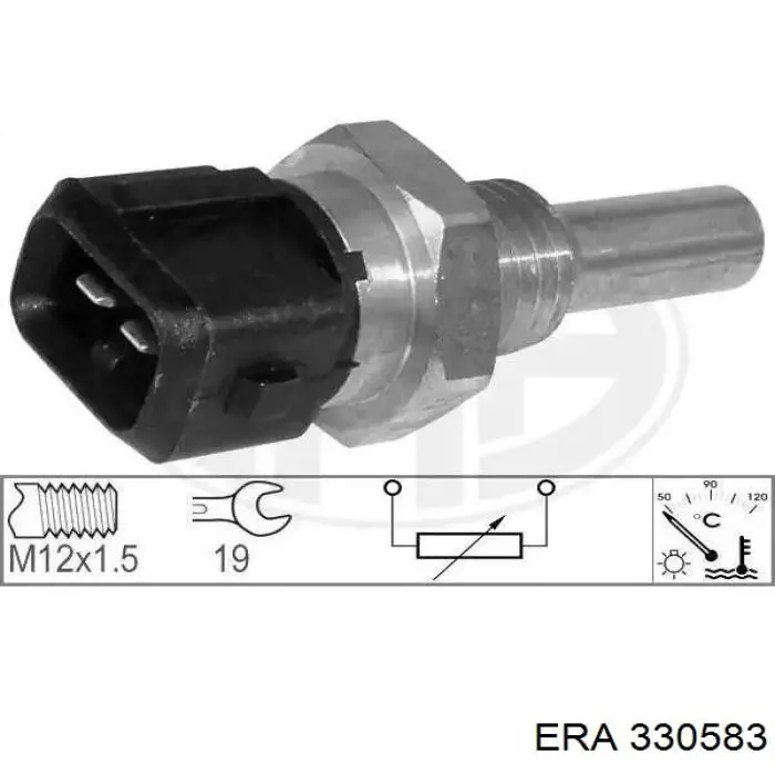 Czujnik temperatury płynu chłodzącego ERA 330583 cena, od 10,65 USD