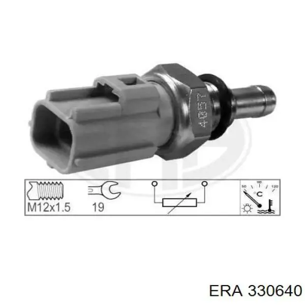 Do koszyka 330640 ERA Czujnik temperatury płynu chłodzącego