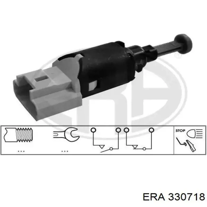 Czujnik włącznika świała stop ERA 330718 cena, od 11,52 USD
