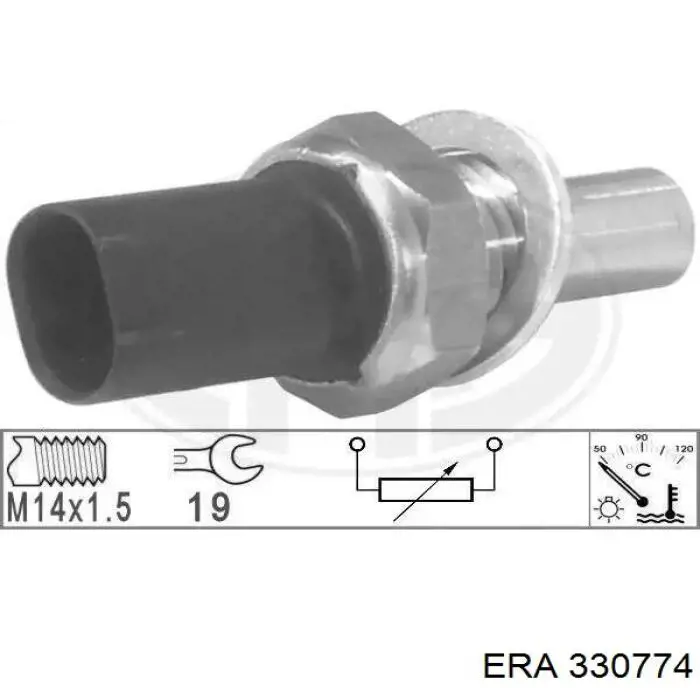 Czujnik temperatury paliwa ERA 330774 cena, od 8,08 USD