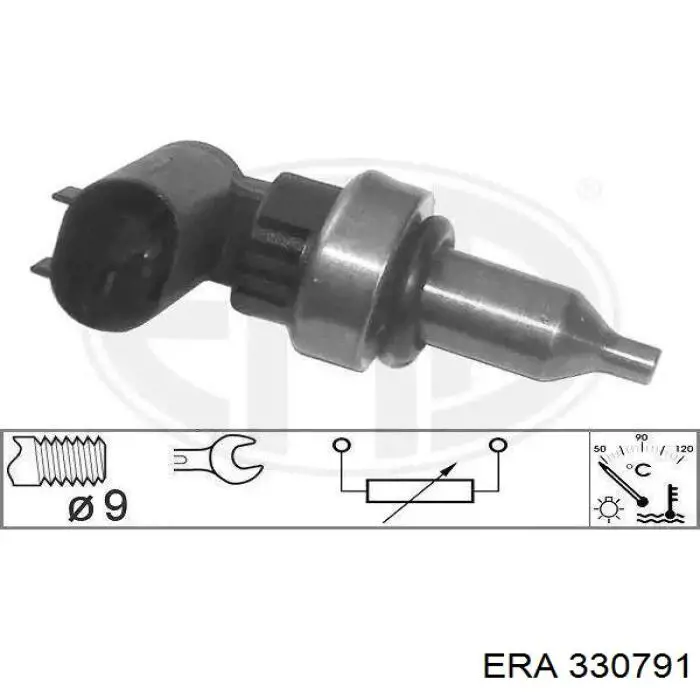 Czujnik temperatury płynu chłodzącego ERA 330791 cena, od 9,16 USD