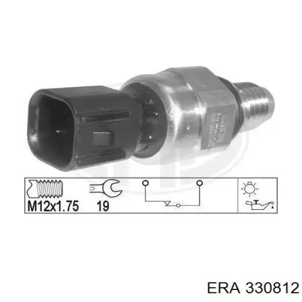 Czujnik pompy wspomagania ERA 330812 cena, od 32,70 USD