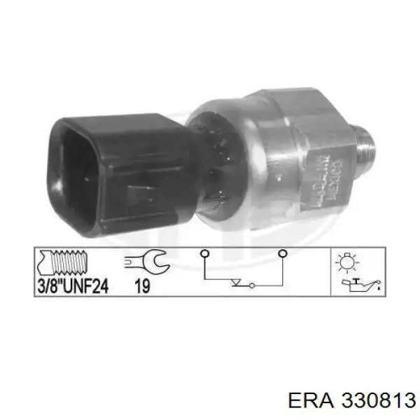 Czujnik ciśnienia oleju ERA 330813 cena, od 45,70 USD