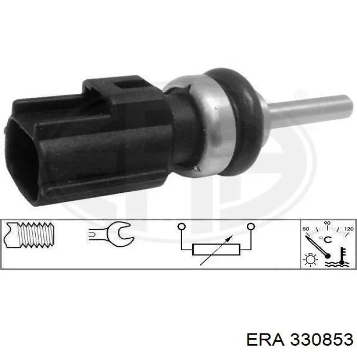 Czujnik temperatury płynu chłodzącego ERA 330853 cena, od 15,62 USD