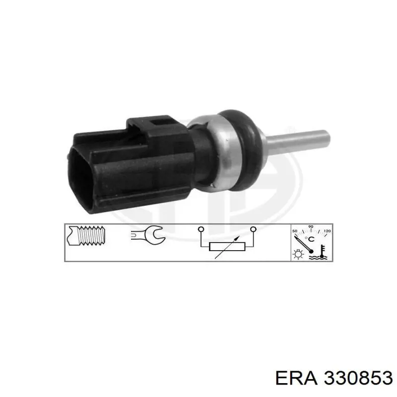 Czujnik temperatury płynu chłodzącego ERA 330853 cena, od 14,84 USD