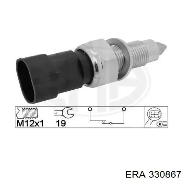 Do koszyka 330867 ERA Czujnik włączania światła cofania