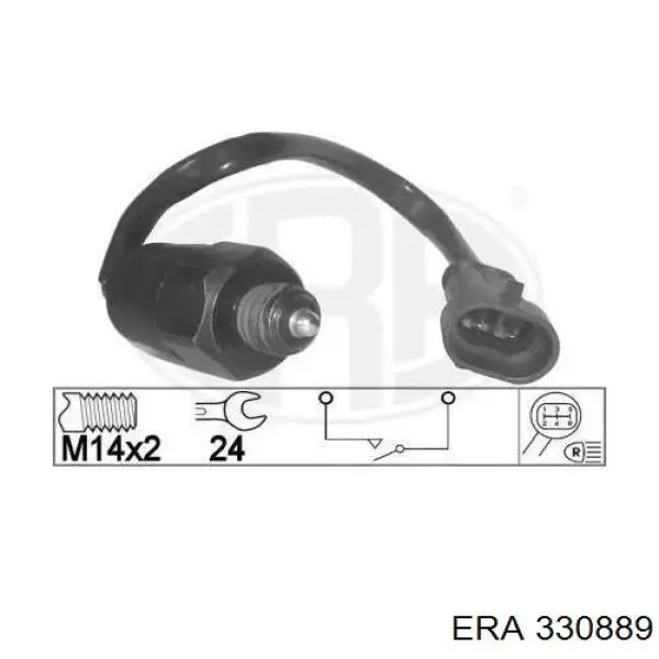 Do koszyka 9386002510 Hyundai/Kia Czujnik włączania światła cofania