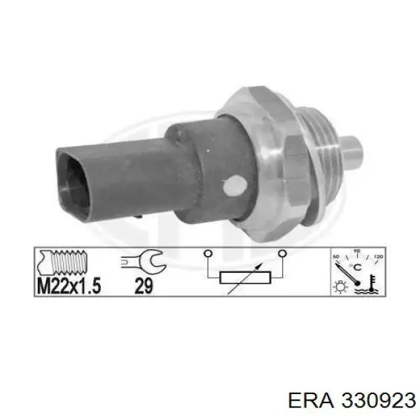 330923 ERA czujnik temperatury płynu chłodzącego